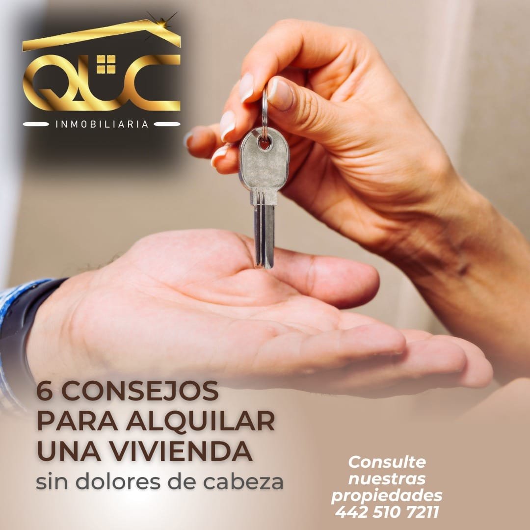 6 consejos para alquilar una vivienda